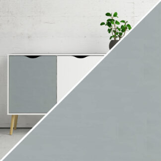 Okleina meblowa samoprzylepna 45x100 cm Szary mat