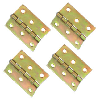 Zawias splatany, skrzyniowy, do drzwi, 40x40mm, ocynk, 4szt