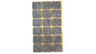 Podkładka filcowa szara kwadrat, 25x25mm, h=3mm