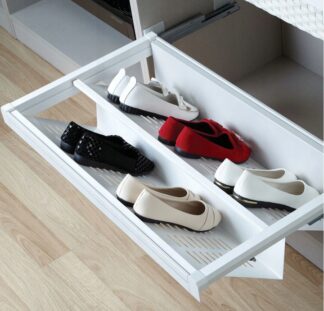Szuflada wysuwana ELIS na buty W800 - biała