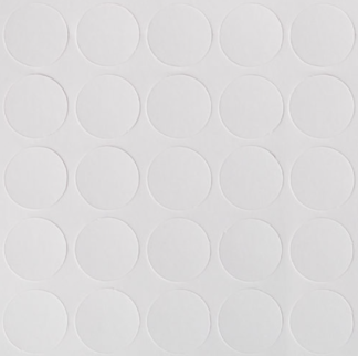 Zaślepki samoprzylepne fi14mm BIAŁY ALASKA 323