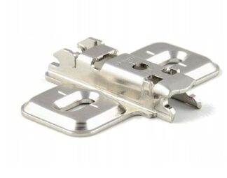 CLIP prowadnik, 0 mm, stalowy, wkręty-spax,regulacja wysokości