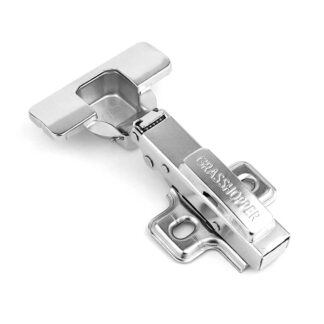 Zawias GH-Pro-soft close -clip on -nakładany + prowadnik + zaślepki