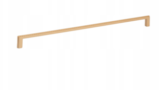 Uchwyt meblowy klasyczny złoty mat 33,1 x 0,8 x 2,5 cm