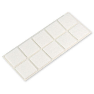 Podkładka filcowa biała 4x4