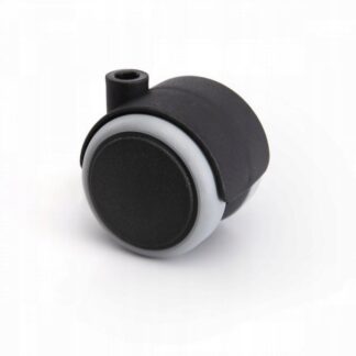 Kółko obrotowe fi40 czarne bez hamulca