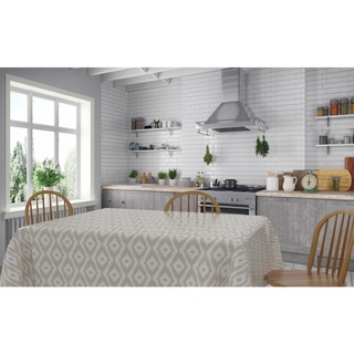 CERATA OBRUS GEKKOTEX BRĄZOWE WZORY