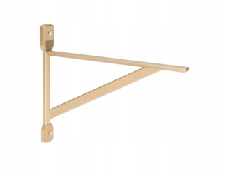 Włoski wspornik Półki 12139 złoty mat