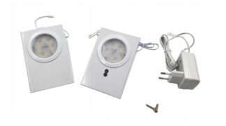 Zestaw opraw meblowych LED z bezdotyk wyłączn