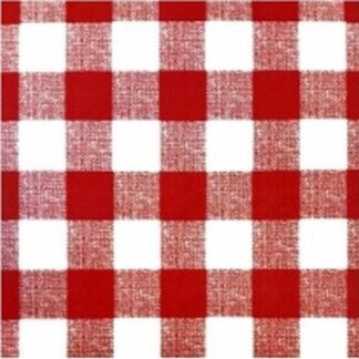 CERATA OBRUS GEKKOTEX CZERWONA KRATA