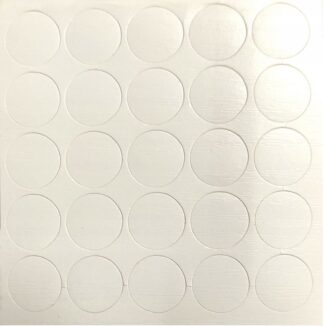 Zaślepki samoprzylepne fi14mm BIAŁY STRUKTURALNY 319