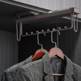 Wieszak wysuwny na ubrania -Mocca
