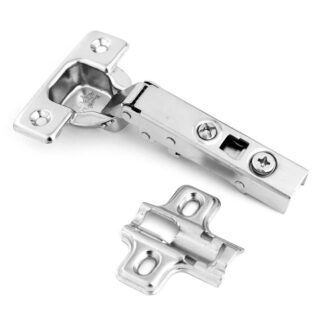 Zawias 3D GH-Pro-soft close -clip on -nakładany + prowadnik