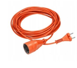 Przedłużacz ogrodowy 10 metrów PCV pomarańczowy