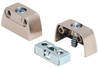 Złącze do korpusów RV część górna + część dolna -nikiel