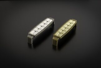 Uchwyt meblowy UP025, 96mm, stare srebro + porcelana