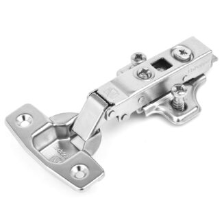 Zawias nakładany 3D UNIHOPPER, soft close + prowadnik EURO