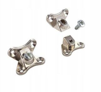 Złącze narożne, motylkowe, nikiel