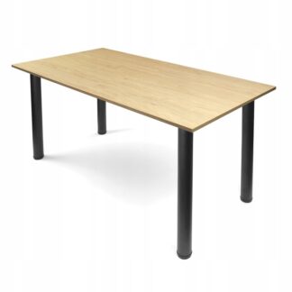 Biurko gamingowe, stół 1380X680mm, blat dąb kamienny