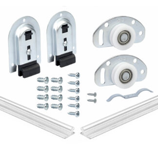 Zestaw okuć FAST do drzwi przesuwnych do niskich i wysokich zabudów, 1,5m, 1-drzwi