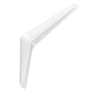 Wspornik, kątownik budowlany 200x150 biały, udźwig 30kg