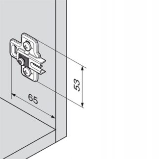 modul prowadnik do drzwi lodówki