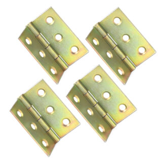 Zawias splatany, skrzyniowy, do drzwi, 50x40mm, ocynk, 4szt