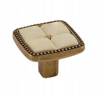 Gałka meblowa GP012, stare złoto