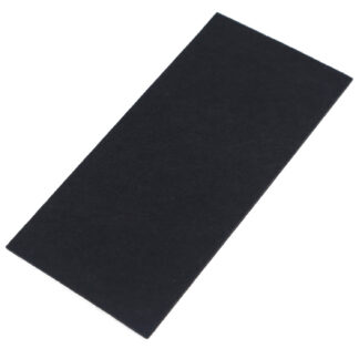 Podkładka filcowa czarna 12x24