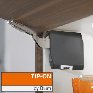 Zestaw podnośników AVENTOS HK-S Tip-On, 20K2E00T + zaślepki, ciemnoszary