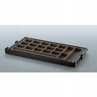 Szuflada wysuwana na biżuterie/krawaty i in. -W900 -Mocca+beż