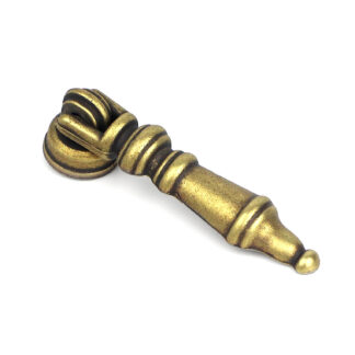 Kołatka meblowa KT07, patyna na mosiądzu