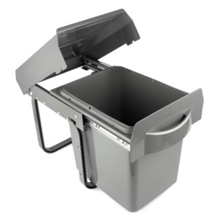 Kosz na śmieci Virtus 1x16L, do szafki min. 300 mm