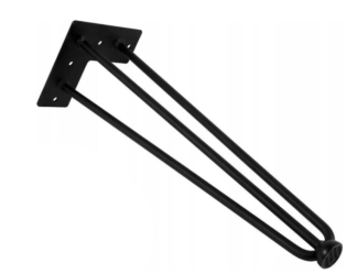Noga meblowa AMIX typu Hairpin 3-prętowa H406
