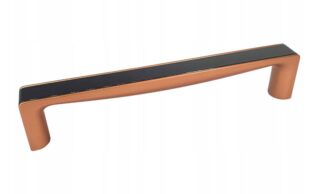 uchwyt meblowy Twix C-5459, 320mm, czarny + miedź
