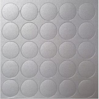 Zaślepki samoprzylepne fi14mm ALUMINIUM 978