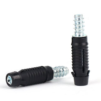 Zestaw PAD złącze kołkowe fi 8,8 mm L-35 do płyty 18mm - czarny