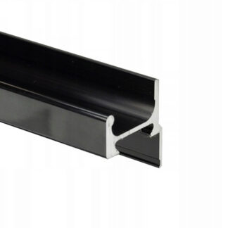 Listwa uchwytowa SYMA14, h-14mm, L-2950mm – czarny połysk