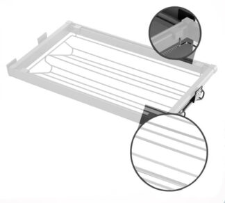 Szuflada wysuwana ELIS na buty W800 - biała