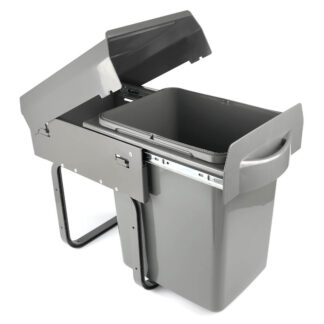 Kosz na śmieci Virtus XL 20L, szerokość szafki min. 300 mm