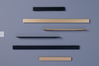 Uchwyt meblowy CitterioGiulio 81080 320mm CZARNY