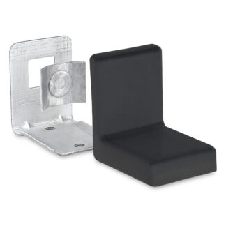 Zawieszka meblowa, kątowa słowacka, czarna, obc.100kg