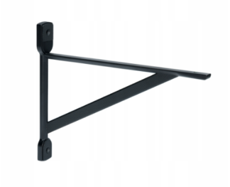 Włoski Wspornik Półki CzarnyMAT 12139Made in Italy