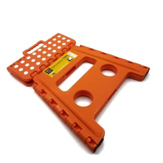 Stołek składany, krzesełko EBBE 32cm pomarańczowe