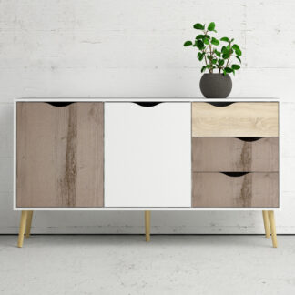 Okleina meblowa samoprzylepna 45x100 cm Szare drewno