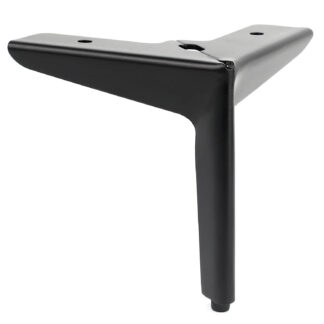 Nóżka meblowa typu Loft H-130 czarna