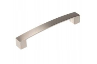 Uchwyt meblowy UU24, 128mm, stal szczotkowana