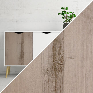 Okleina meblowa samoprzylepna 45x100 cm Szare drewno