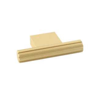 Uchwyt, gałka meblowa STRIPES T-BAR, złoty mat