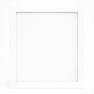Ramka aluminiowa R1 z siatką - Biały MAT